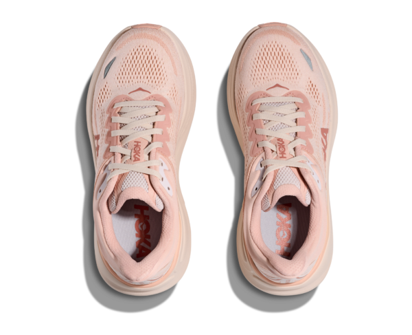Hoka Bondi 9 Kadın Pudra Koşu Ayakkabısı 1162012-RLTT - Görsel 3