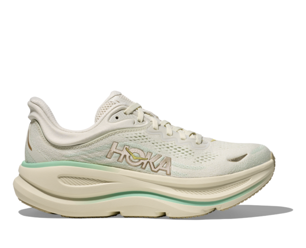 Hoka Bondi 9 Kadın Beyaz Yeşil Koşu Ayakkabısı 1162012-TLSL - Görsel 2