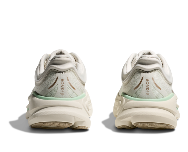 Hoka Bondi 9 Kadın Beyaz Yeşil Koşu Ayakkabısı 1162012-TLSL - Görsel 6