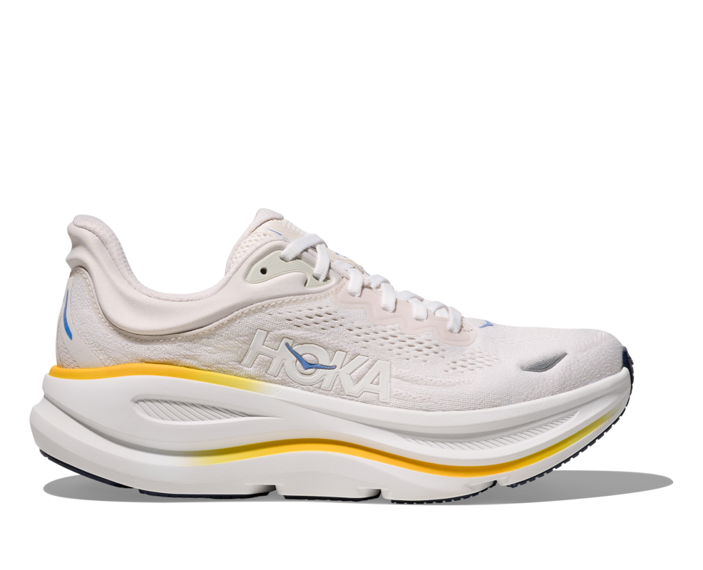 Hoka Bondi 9 Kadın Beyaz Koşu Ayakkabısı 1162012-WGRT - Sur Sandalet