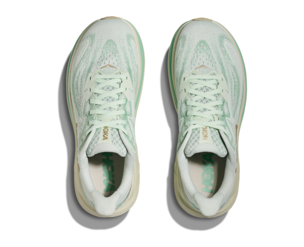 Hoka Clifton 10 Kadın Yeşil Koşu Ayakkabısı 1162031-SJD - Görsel 3