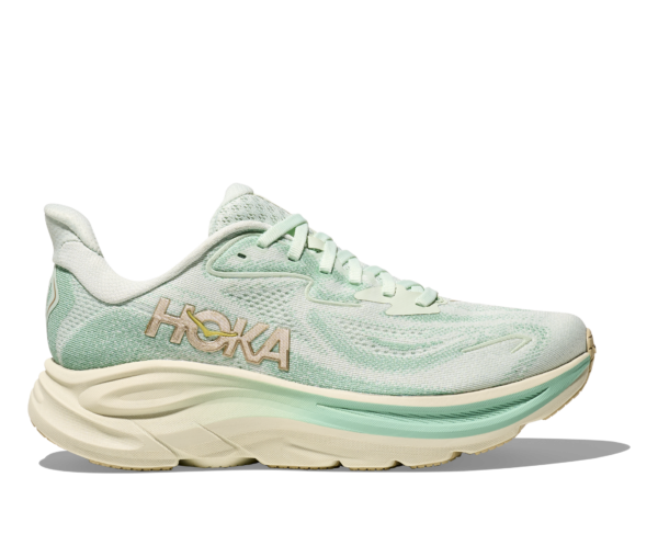 Hoka Clifton 10 Kadın Yeşil Koşu Ayakkabısı 1162031-SJD