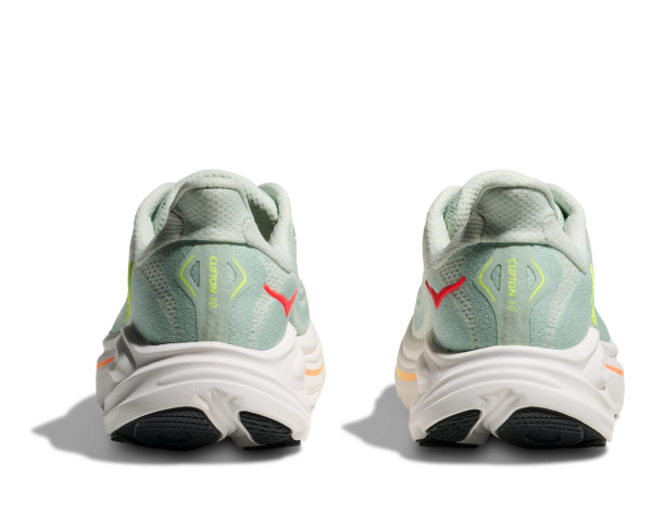 Hoka Clıfton 10 Kadın Yeşil Beyaz  Koşu Ayakkabısı 1162031-SLSSN - Görsel 10