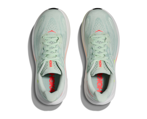 Hoka Clıfton 10 Kadın Yeşil Beyaz  Koşu Ayakkabısı 1162031-SLSSN - Görsel 3