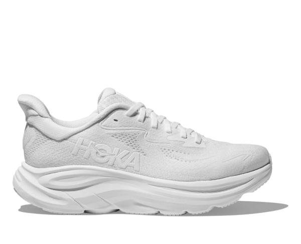 Hoka Clifton 10 Kadın Beyaz Koşu Ayakkabısı 1162031-WWH - Görsel 10