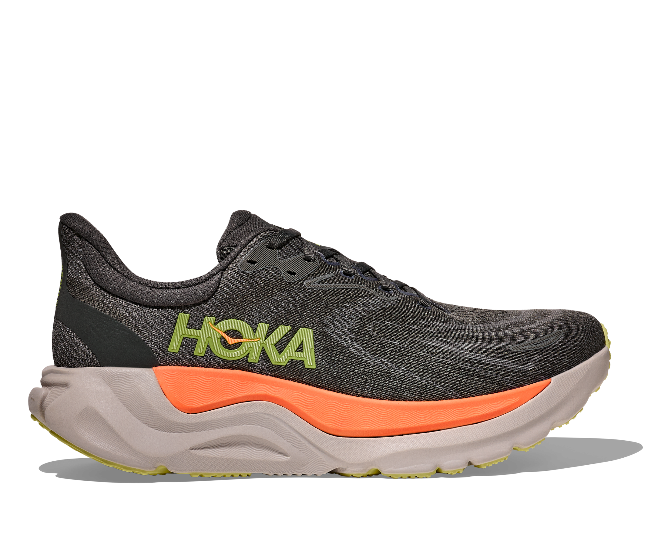 1168690-ahlt-colorphotos-1168690-ahlt-0171-png.png Hoka Arahi 8 Erkek Koyu Gri Koşu Ayakkabısı 1168690-AHLT - Görsel 1