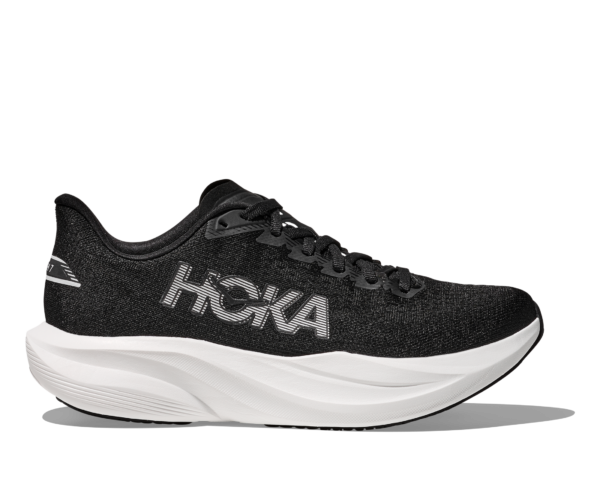 Hoka Mach 7 Kadın Siyah Koşu Ayakkabısı 1171938-BWHT - Görsel 2