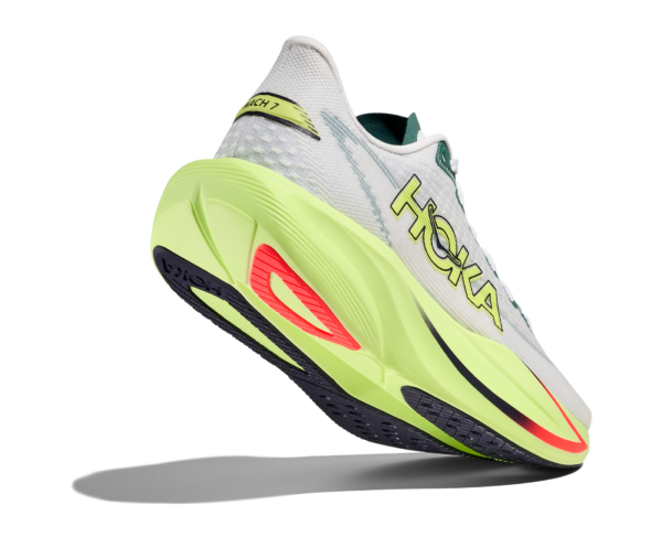 Hoka Mach 7 Kadın Beyaz Koşu Ayakkabısı 1171938-FYZ - Görsel 5