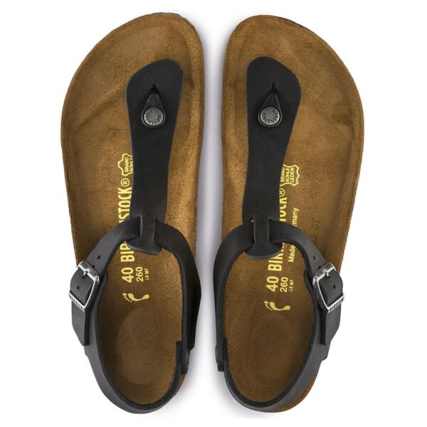 Birkenstock Kaıro Bf Nu Kadın Siyah Parmak Arası Sandalet 147111 - Görsel 4