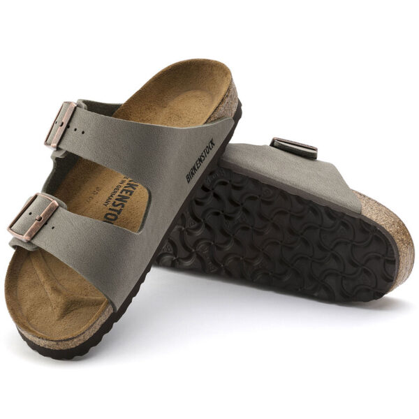Birkenstock Arızona Bf Nu Unisex Taş Terlik 151213 - Görsel 5