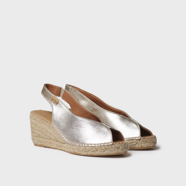 Toni Pons Laıla Kadın Altın Dolgu Topuk Espadril 1TONW2025162 - Görsel 2