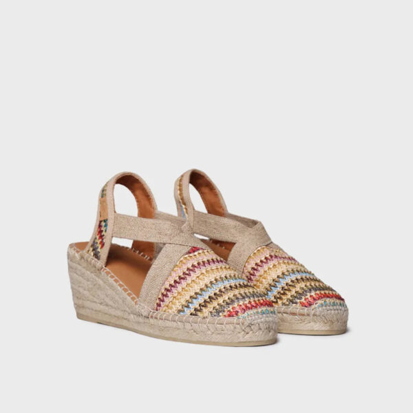 Toni Pons Terra-Nm Multi Kadın Çok Renkli Dolgu Topuk Espadril 1TONW2026022 - Görsel 2