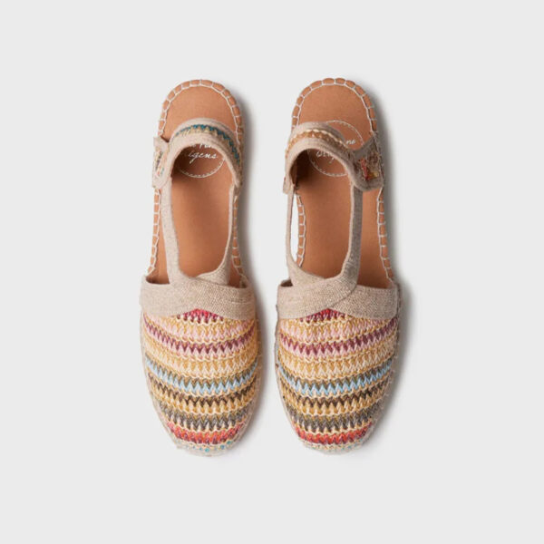 Toni Pons Terra-Nm Multi Kadın Çok Renkli Dolgu Topuk Espadril 1TONW2026022 - Görsel 3