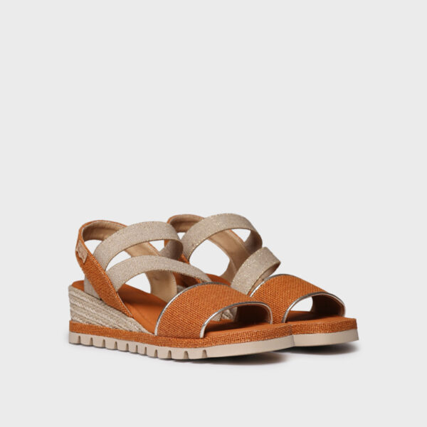 Toni Pons Oasıs Teula Turuncu Dolgu Topuk Espadril 1TONW2026109 Tile - Görsel 2