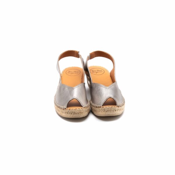 Toni Pons Bernia P Acer Kadın Gümüş Dolgu Topuk Espadril 1TONW2020011 - Görsel 6