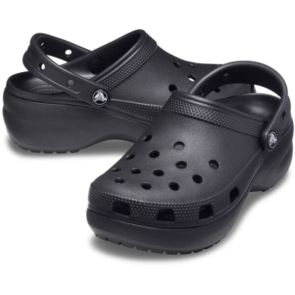 Crocs Classic Platform Clog W Siyah Kadın Dolgu Topuk Terlik 206750-001 - Görsel 2