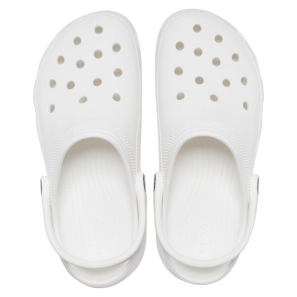 Crocs Classic Platform Clog W Beyaz Kadın Dolgu Topuk Terlik 206750-100 - Görsel 3