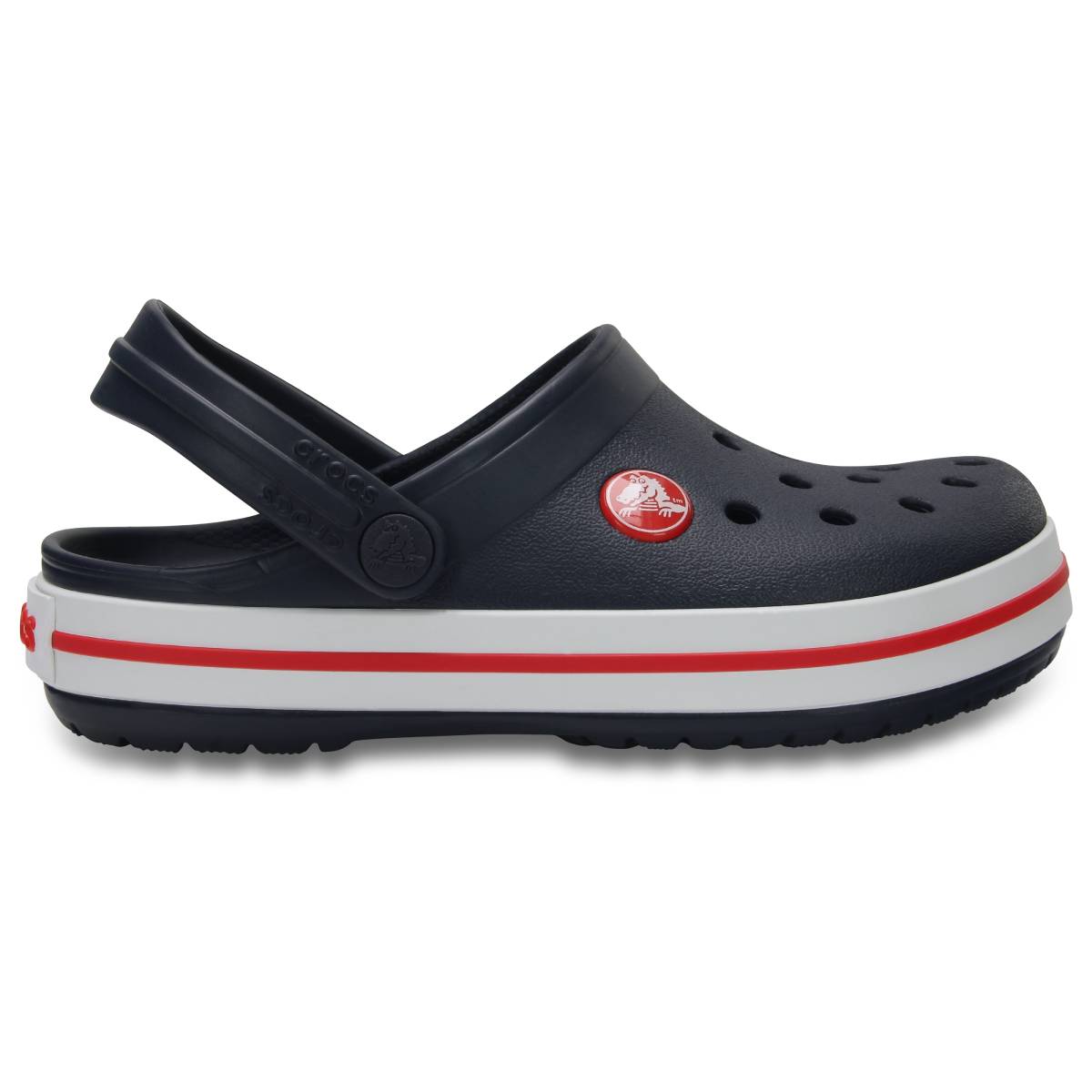 207006-485-alt100-jpg-6.jpg Crocs Crocband Clog Kids Çocuk Lacivert Unisex Terlik 207006-485 - Görsel 1