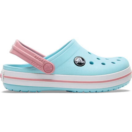 Crocs Crocband Clog Kids Çocuk Mavi Beyaz Unisex Terlik 207006-4S3 - Mavi Beyaz, 28-29