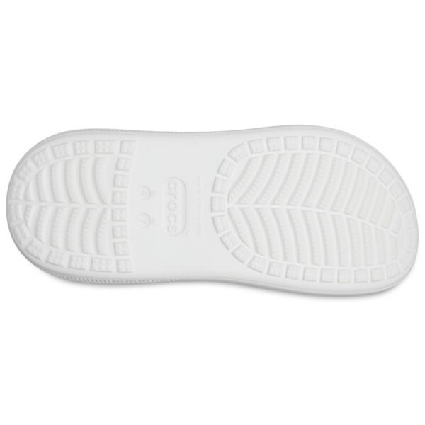 Crocs Classic Crush Clog Kadın Beyaz Dolgu Topuk Terlik  207521-100 - Görsel 5