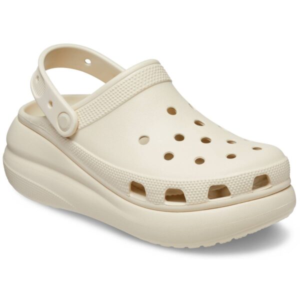 Crocs Classic Crush Clog Kadın Krem Dolgu Topuk Terlik  207521-2Y2 - Görsel 6