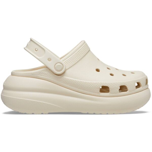 Crocs Classic Crush Clog Kadın Krem Dolgu Topuk Terlik  207521-2Y2