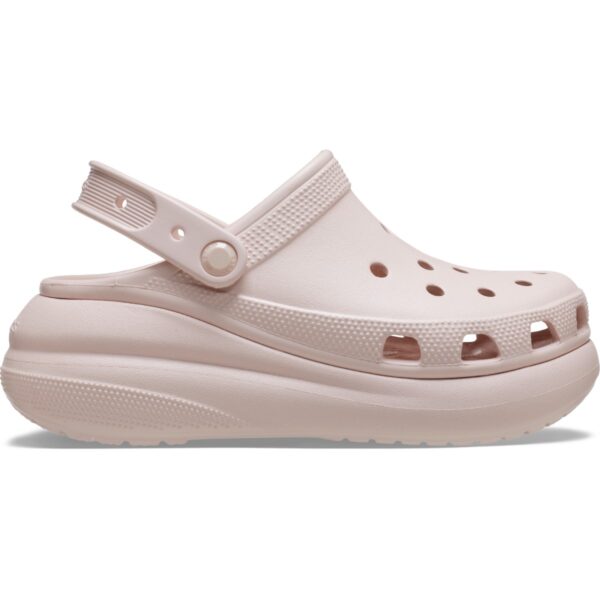 Crocs Classic Crush Clog Kadın Açık Pembe Dolgu Topuk Terlik  207521-6UR