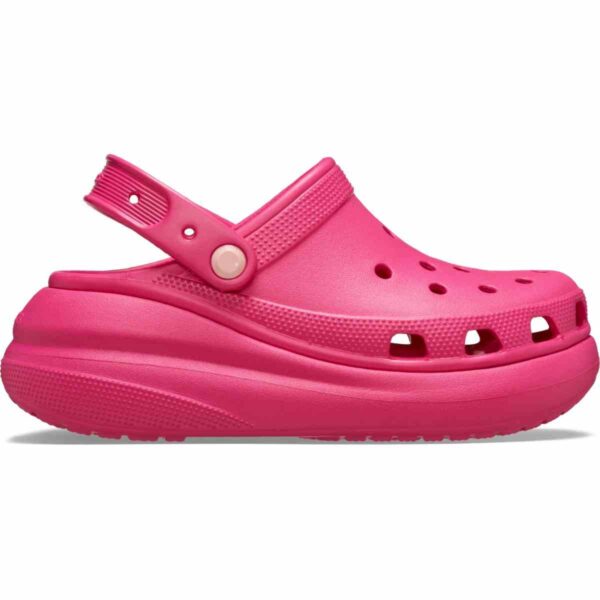 Crocs Classic Crush Clog Kadın Fuşya Dolgu Topuk Terlik  207521-6ZQ