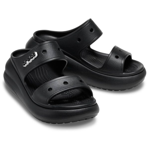 Crocs Classic Crush Sandal Kadın Siyah Terlik 207670-001 - Görsel 3