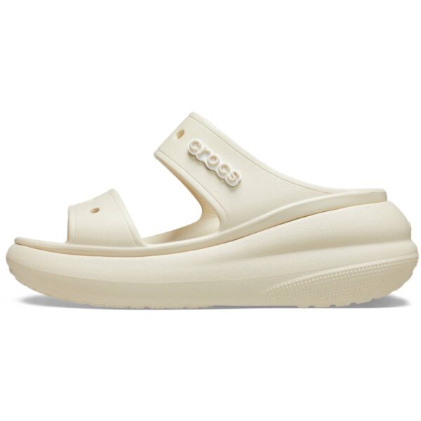 Crocs Classic Crush Sandal Kadın Krem Terlik 207670-2Y2 - Görsel 3