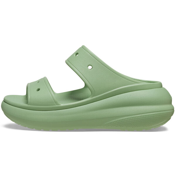 Crocs Classic Crush Sandal Kadın Yeşil Terlik 207670-374 - Görsel 4