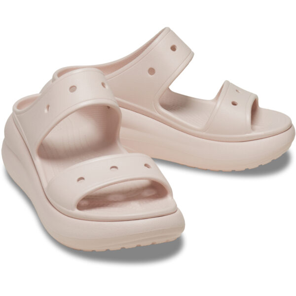Crocs Classic Crush Sandal Kadın Açık Pembe Terlik 207670-6UR - Görsel 2