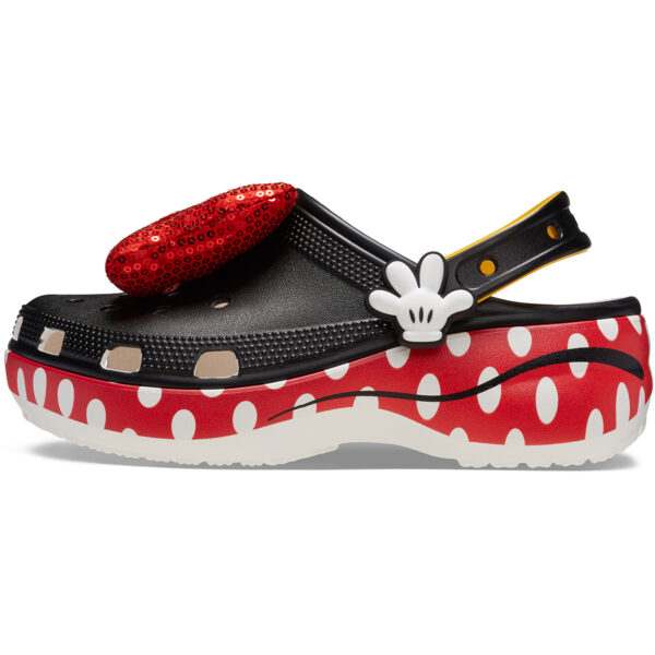 Crocs Minnie Cls Platform Clg W Kadın Beyaz Terlik 209896-100 - Görsel 10