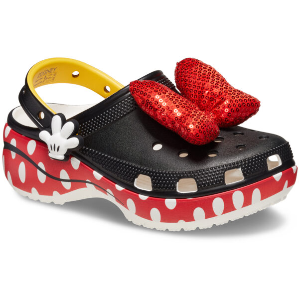Crocs Minnie Cls Platform Clg W Kadın Beyaz Terlik 209896-100 - Görsel 7