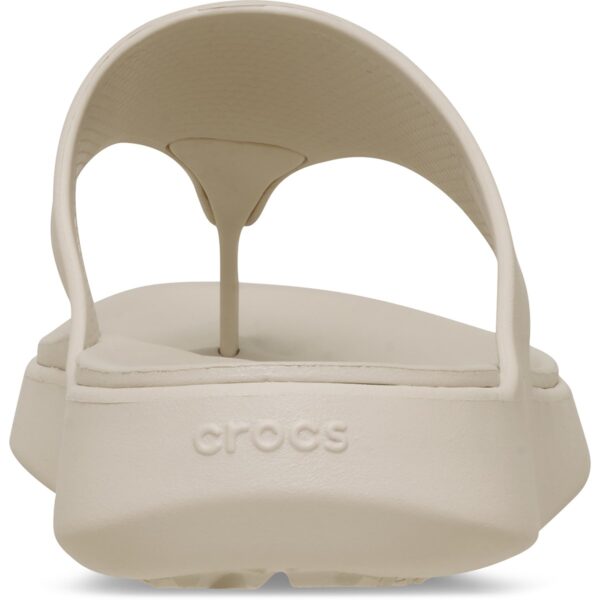 Crocs Gataway Triangle Flip Kadın Krem Parmak Arası Terlik 212018-2MC - Görsel 7