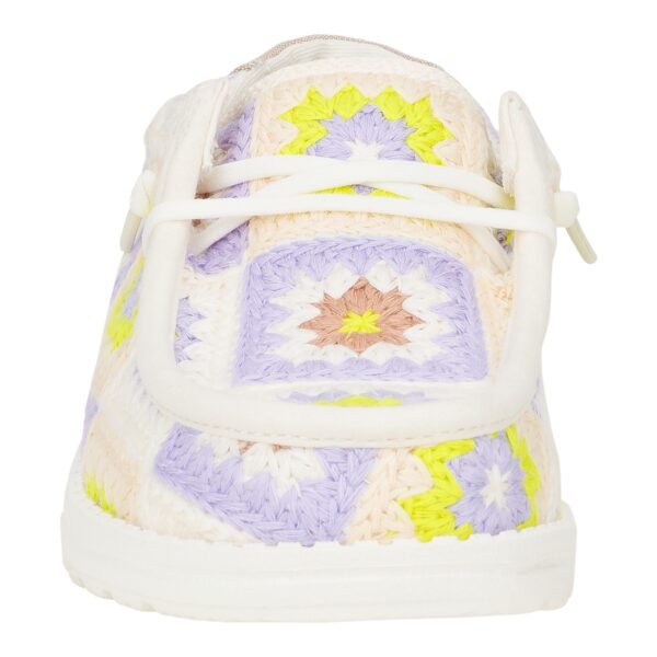 Hey Dude Wendy Cottage Crochet Egret Lavender Multi HD.43109 0NK - Görsel 3
