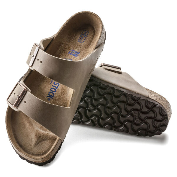Birkenstock Arızona Sfb Leoı Unisex Açık Kahve Terlik 552813 - Görsel 10