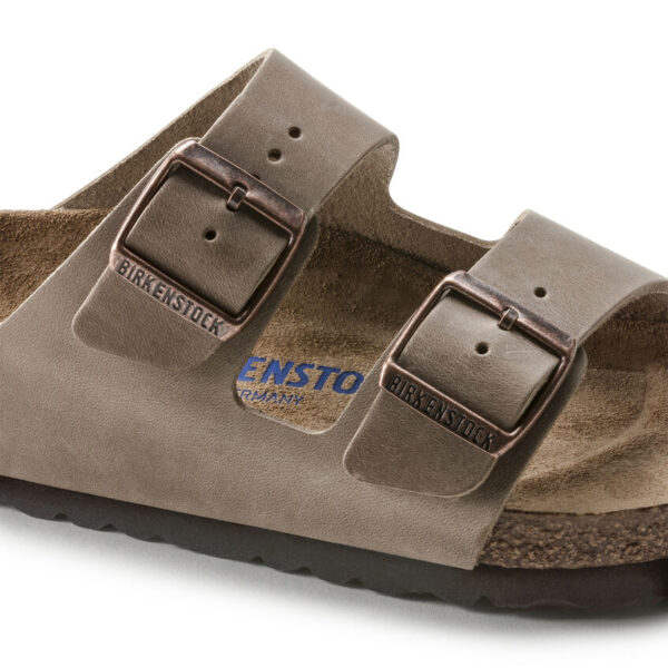 Birkenstock Arızona Sfb Leoı Unisex Açık Kahve Terlik 552813 - Görsel 7