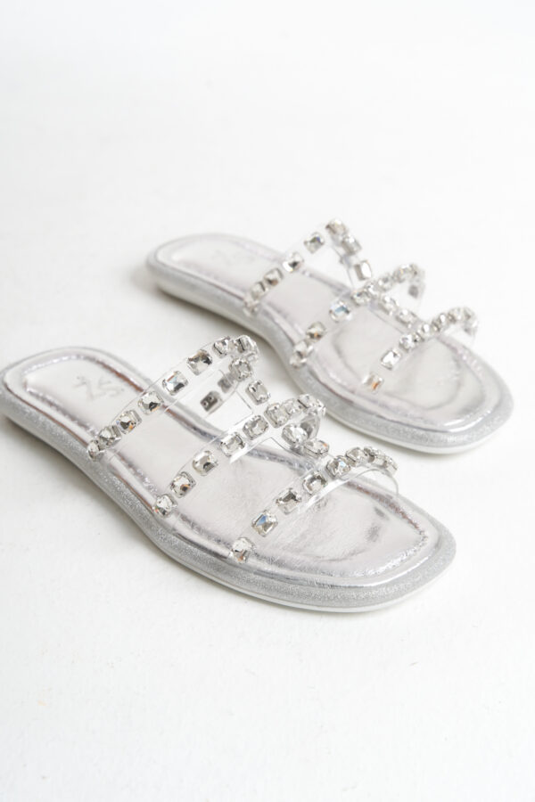 Wella Kadın Taşlı Günlük Spor Terlik 8083 - Görsel 2