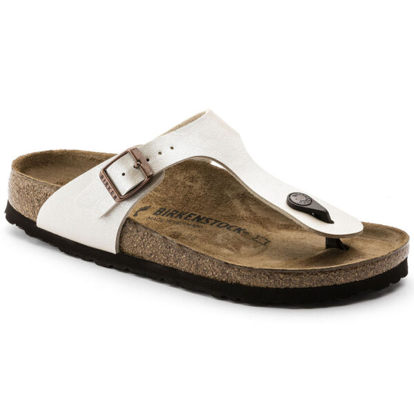 Birkenstock Gızeh Bf Graceful Kadın İnci Beyazı Terlik 943871 - Görsel 9