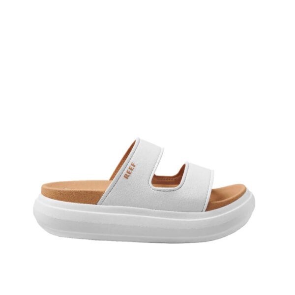 Reef Cushıon Bondı 2 Bar Woman Kadın Beyaz  Dolgu Topuk Çift Bantlı Terlik CJ2223