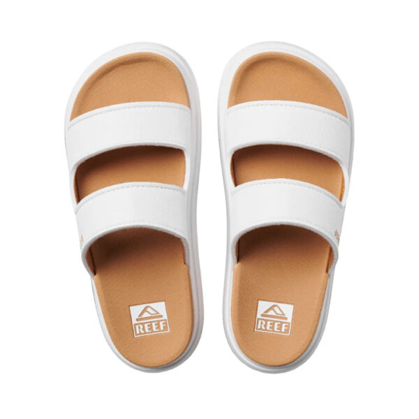 Reef Cushıon Bondı 2 Bar Woman Kadın Beyaz  Dolgu Topuk Çift Bantlı Terlik CJ2223 - Görsel 3