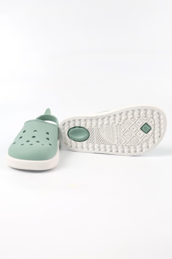 Boatilus Cloggy-B Pastel Green White Unisex Kids Cloggy-B 08