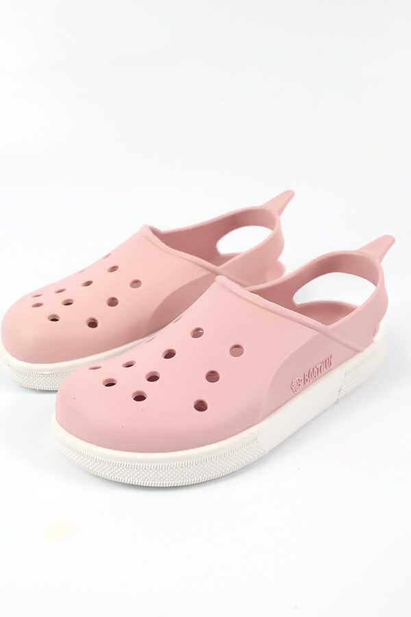 Boatilus Cloggy-B Old Pink White Unisex Kids Cloggy-B 36 - Görsel 2