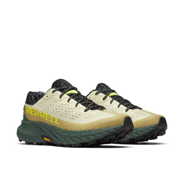 Merrell Agılıty Peak 5 Erkek Bej Yeşil Patika Koşusu Ayakkabısı J068337 - Görsel 5
