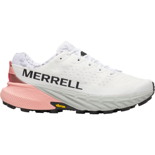 Merrell Agılıty Peak 5 Kadın Beyaz Gri Pembe Patika Koşusu Ayakkabısı J068374 - Görsel 4