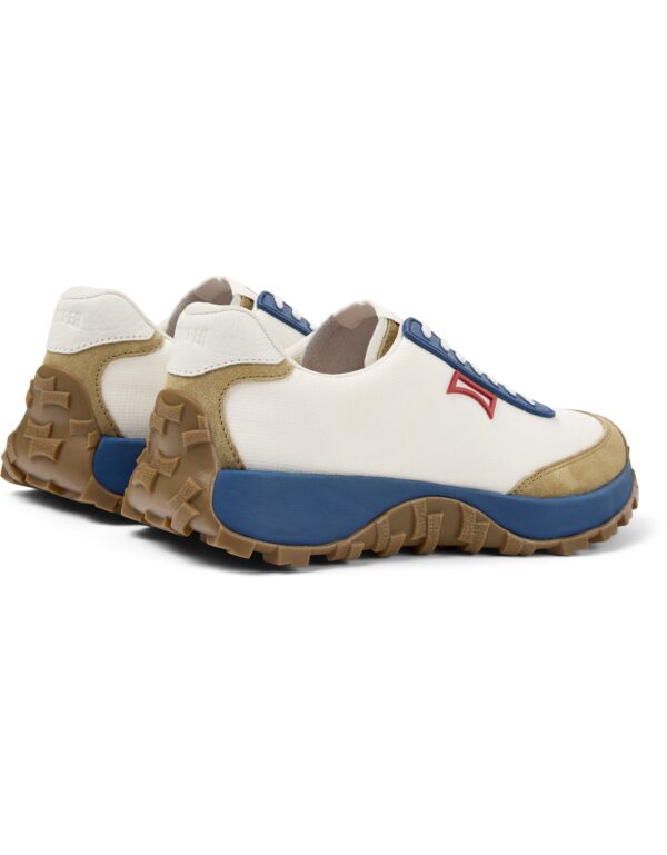 Camper Drift Trail Erkek Beyaz Mavi Tekstil Nubuck Spor Ayakkabı K100864-048 - Görsel 6