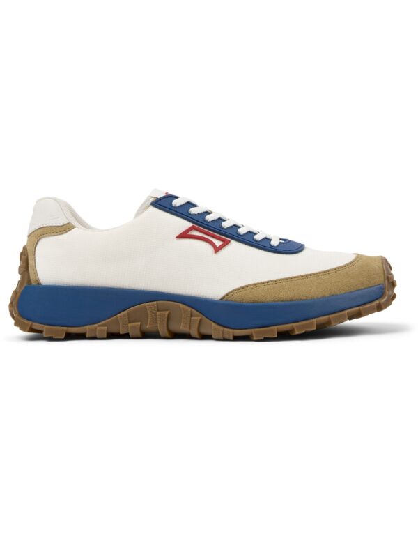 Camper Drift Trail Erkek Beyaz Mavi Tekstil Nubuck Spor Ayakkabı K100864-048