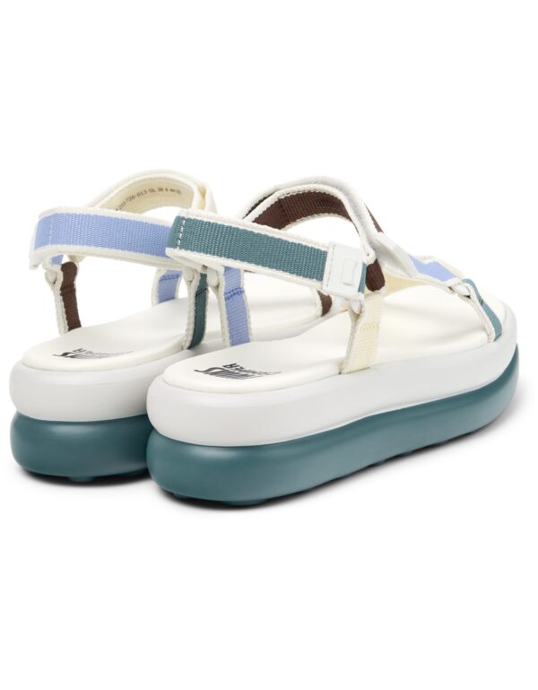 Camper Twins Kadın Platform Çok Renkli Sandalet  K201726-013 - Görsel 6