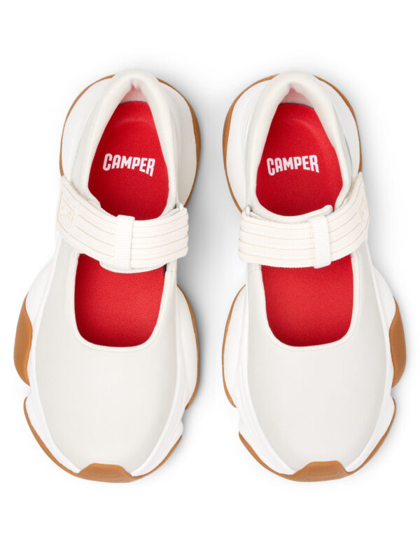 Camper Karst 2 Kadın Beyaz  Ballerina Spor Ayakkabı K201846-002 - Görsel 8